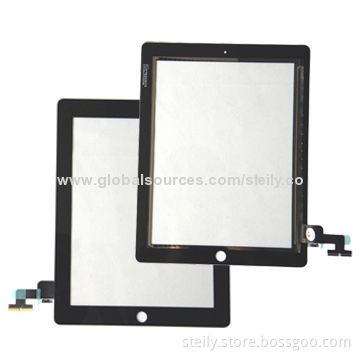 Brand New Touchscreen Digitizers for iPad 2,3,4,5, Replacement Parts, Black and White